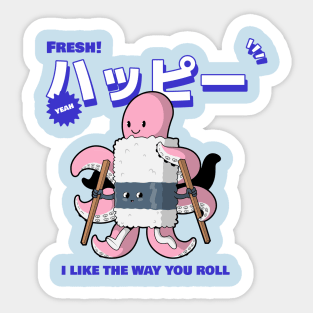 Octupus Sushi Sticker